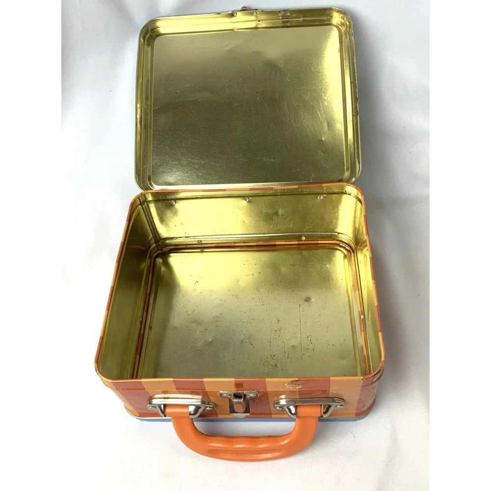 Jack Rabbit Creations Metal Lunch Box Farm Theme Pig Sheep Barn